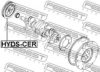 FEBEST HYDS-CER Belt Pulley, crankshaft